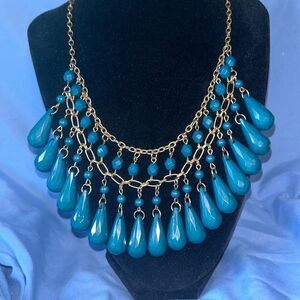 Funky vintage bead necklace